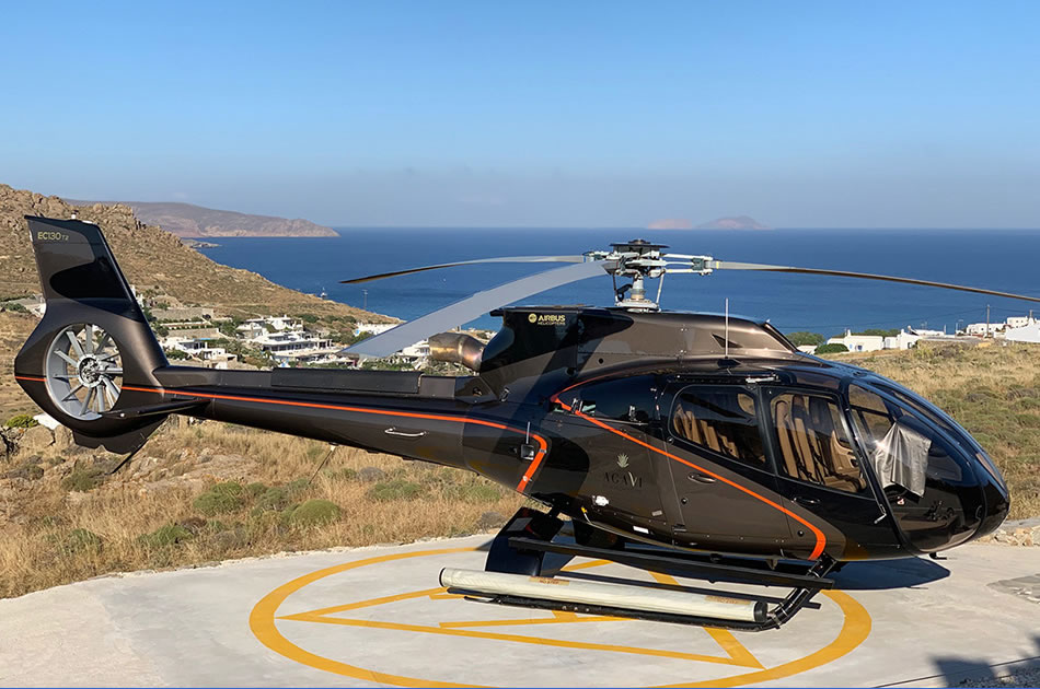 Helicopter H130 T2 charter Greece