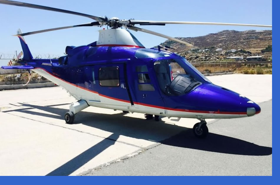 Helicopter charter Greece