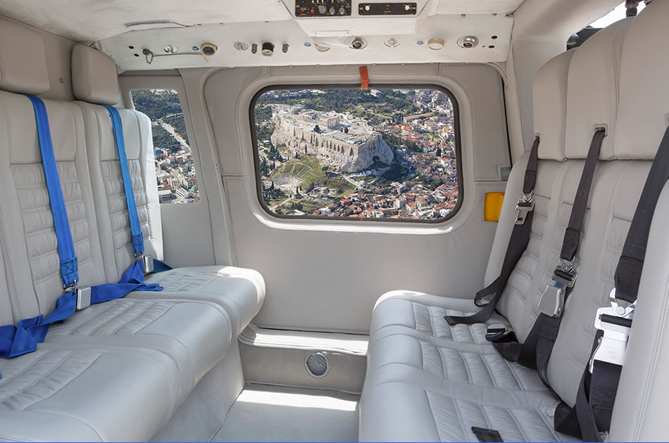 Helicopter charter Greece