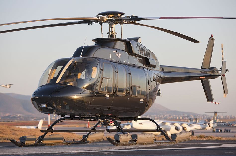 Helicopter charter Greece