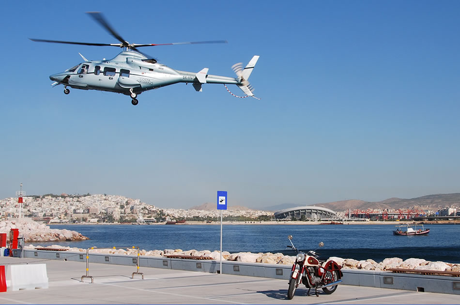 Helicopter charter Greece