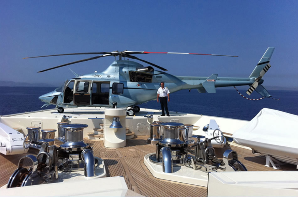 Helicopter charter Greece