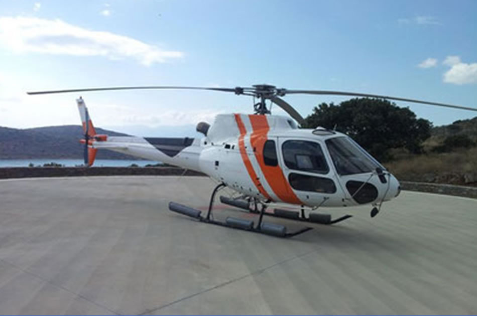 Helicopter charter Greece