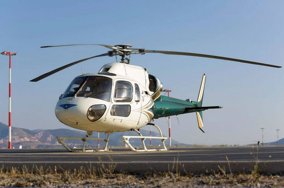 Helicopter charter Greece