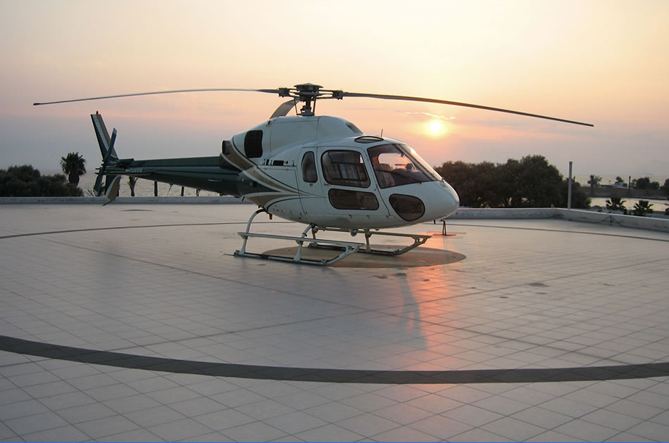 Helicopter charter Greece