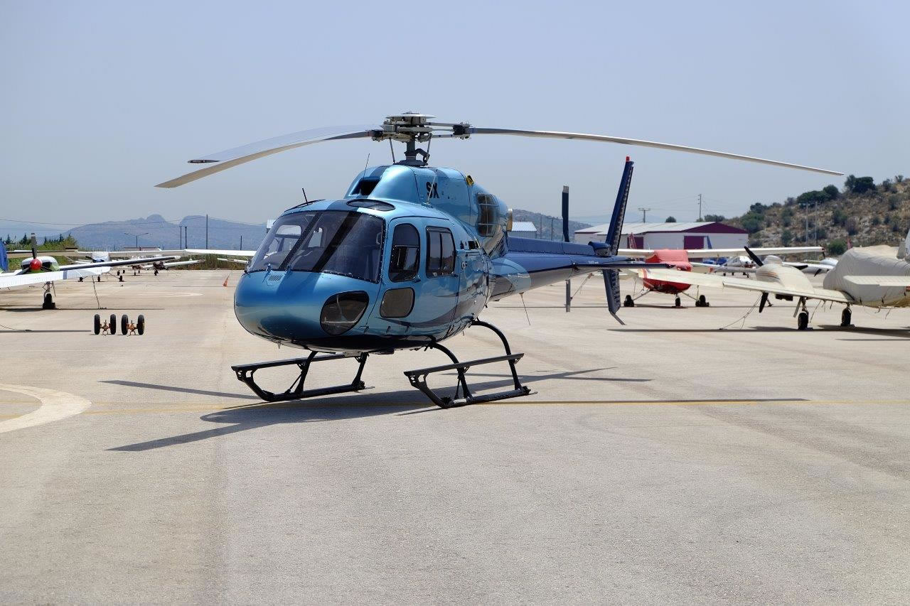 Helicopter charter Greece
