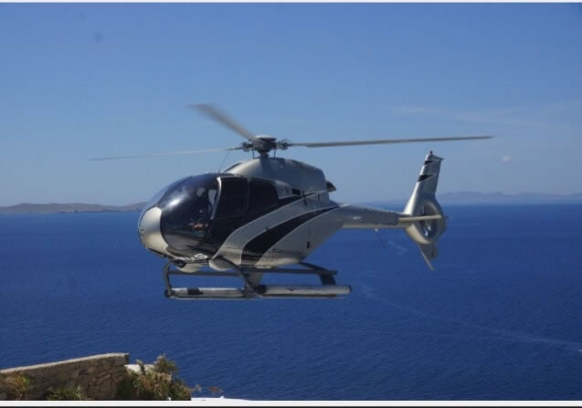 Helicopter charter Greece