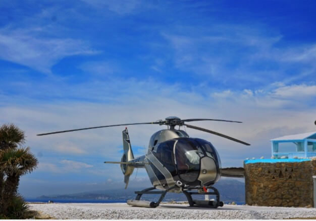 Helicopter charter Greece