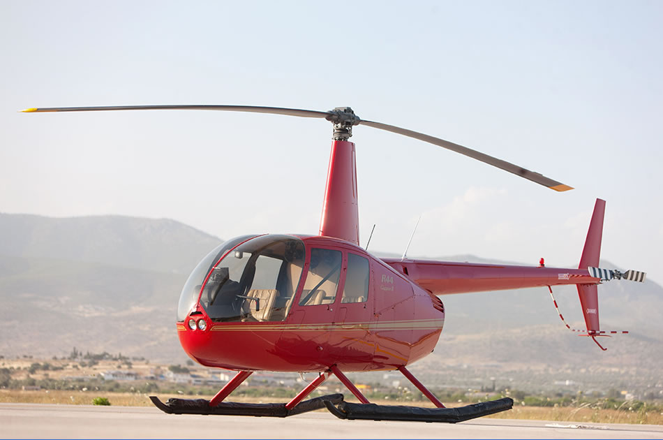 Helicopter charter Greece