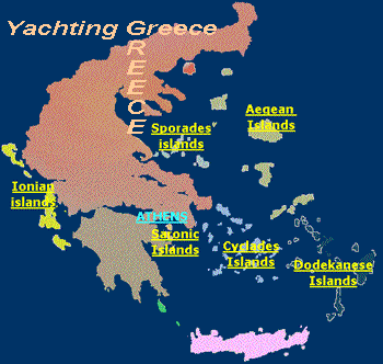 Greek islands sailing holidays