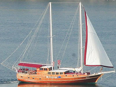 Gulet KRILA 7 motor sailing yacht charter Croatia