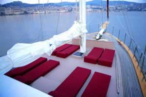 Gulet KRILA 7 motor sailing yacht charter Croatia