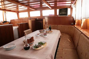 Gulet KRILA 7 motor sailing yacht charter Croatia