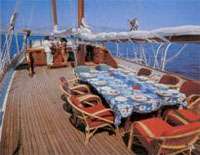 GOLDEN PROMISE crewed motorsailer yacht charter Greece