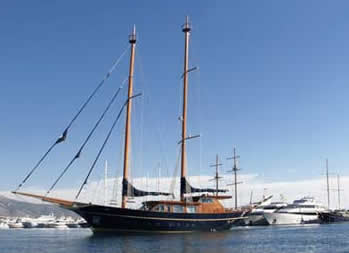 Blue Dream motorsailer yacht charter Greece