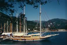 BAHABEY Crewed Turkish Motorsailer Yacht Charter Turkey Greek Islands Sailing Holidays