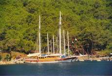 BAHABEY Crewed Turkish Motorsailer Yacht Charter Turkey Greek Islands Sailing Holidays