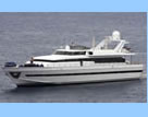 M/Y ALESSANDRA 100 feet luxury crewed motor yacht charter Greece Akhir Candieri di Pisa