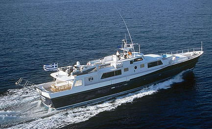 M/Y ALLAHOU Lurssen 108 feet Motor Yacht Charter Greece