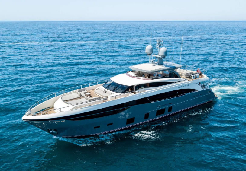 ANTHEYA III luxury superyacht charter Greece