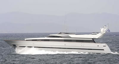 M/Y ASTIR Akhir Cantieri di Pisa 110 feet Luxury Crewed Motor Yacht Charter Greece