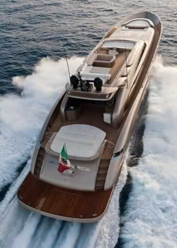 Aerial Picture of the AB 116 superyacht M/Y Blue Force One 119 feet luxury crewed motor yacht charter East Mediterranean