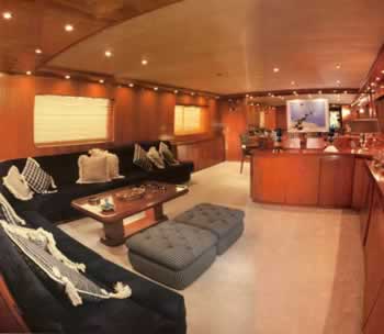 EKALI 102 feet luxury crewed motor yacht charter Greece