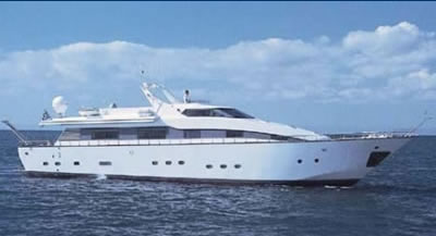 LADY KK 100 feet motor yacht charter Greece