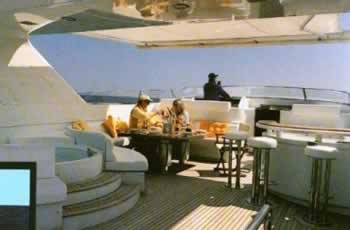 LADY P 92 feet luxury crewed motor yacht charter Greece