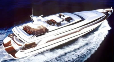 LADY P 92 feet motor yacht charter Greece