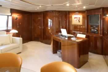 LET IT BE TECNOMARINE 118 feet Luxury Crewed Motor Yacht Charter Greece