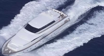 LET IT BE TECNOMARINE 118 feet Luxury Crewed Motor Yacht Charter Greece