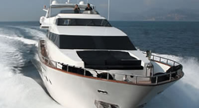 M/Y FALCON 30 100 feet motor yacht charter Greece