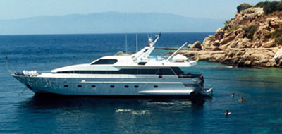 M/Y MY WAY Admiral 96 feet luxury crewed motor yacht charter Greece