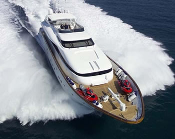 M/Y MAIORA 31 103 feet luxury crewed motor yacht charter Greece