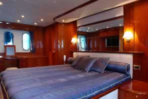 M/Y NITTA V 93 feet luxury crewed motor yacht charter Greece accommodating 10 guests in 5 cabins