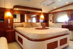 M/Y NITTA V 93 feet luxury crewed motor yacht charter Greece accommodating 10 guests in 5 cabins