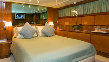 M/Y OBSESSION FALCON 102 feet luxury crewed motor yacht charter Greece