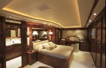 PANDORA Ferretti 112 feet luxury crewed motor yacht charter Greece