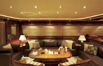 PANDORA Ferretti 112 feet luxury crewed motor yacht charter Greece