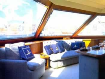 Paradis Canados 120 feet luxury crewed motor yacht charter Greece