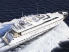 PERSEUS FALCON 100 feet motor yacht charter Greece