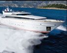 POLLUX Akhir Cantieri di Pisa 110 feet Luxury Crewed Motor Yacht Charter Greece