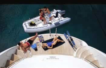 M/Y FALCON 114 feet luxury crewed motor yacht charter Greece