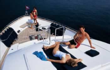 M/Y FALCON 114 feet luxury crewed motor yacht charter Greece