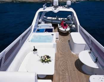 M/Y TECNOMARINE 29 meter 95 feet luxury crewed motor yacht charter Greece