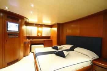 M/Y Admiral 108 feet luxury crewed motor yacht charter Greece