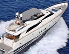 M/Y YIALOUSA GUY COUACH 92 feet luxury crewed motor yacht charter Greece