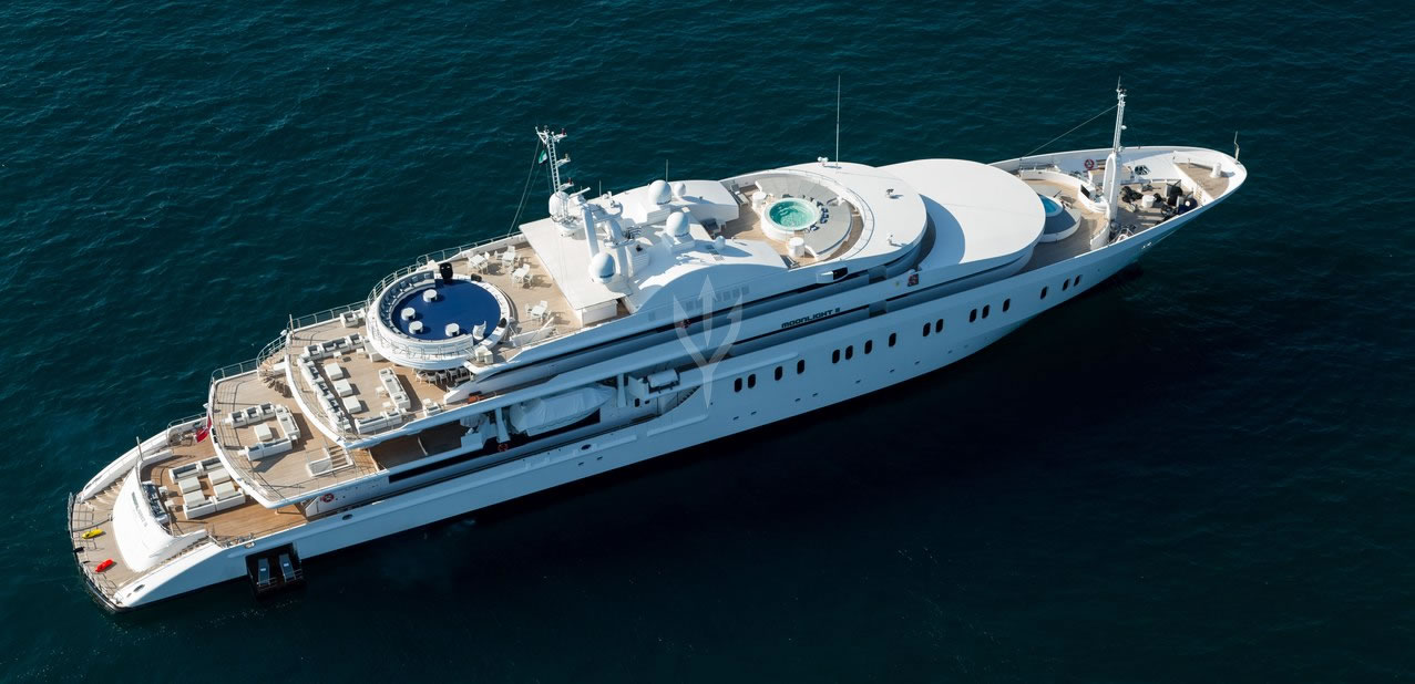 Moonlight II ex Alysia, mega yacht charter Greece