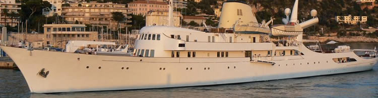 Aristotle Onasis legendary megayacht CRISTINA O is avalable for private charters in Greece